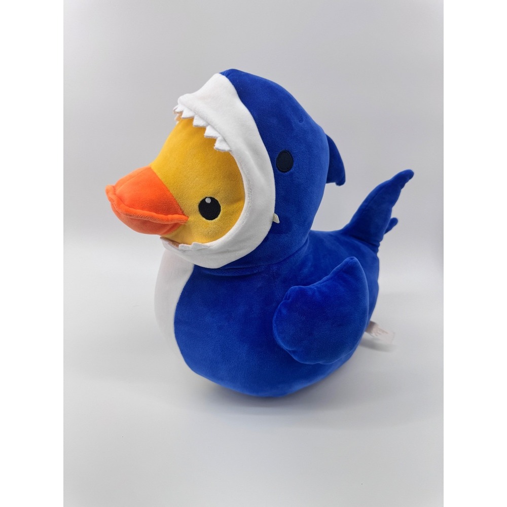 Sharky Quackers Plush  Duck in Shark Costume | Super Soft Plushie 14"  Pre-Owned